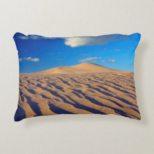Sanddünen und Wolken Dekokissen