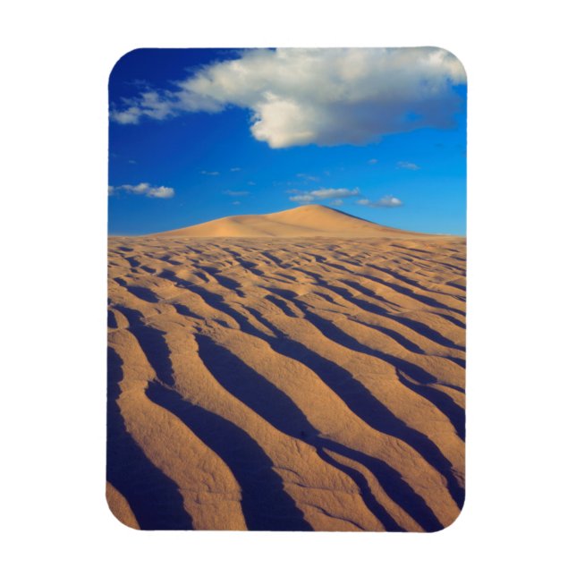 Sanddünen und Wolken Magnet (Vertikal)