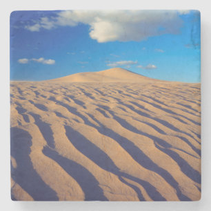 Sanddünen und Wolken Steinuntersetzer