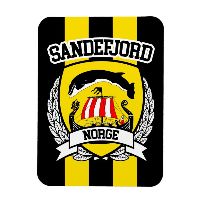 Sandefjord Magnet (Vertikal)