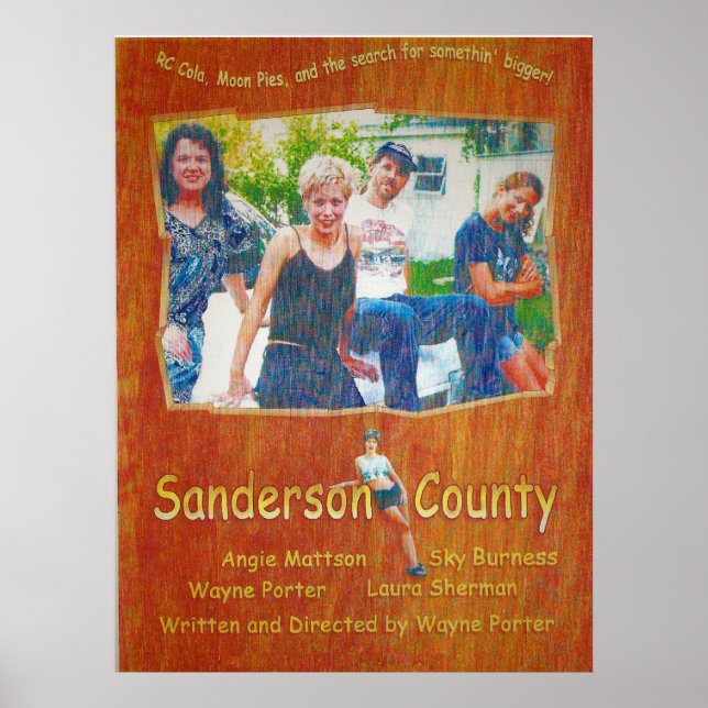 Sanderson Landkreis Filmplakat Poster (Vorne)