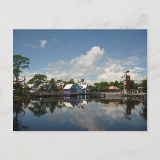 Sandestin Baytown Wasserreflektion Postkarte