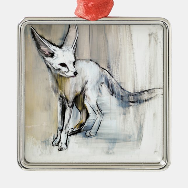 SandFox 2009 Silbernes Ornament (Vorne)