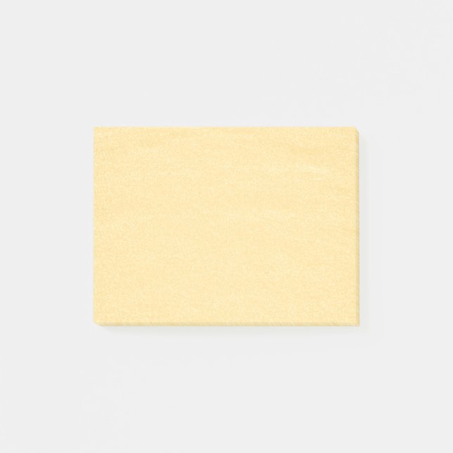 Sandgold Post-it Klebezettel (Vorderseite)
