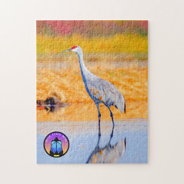 Sandhill Crane Jigsaw Puzzle (Vertikal)
