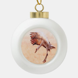 Sandhill Crane Tree Ornament