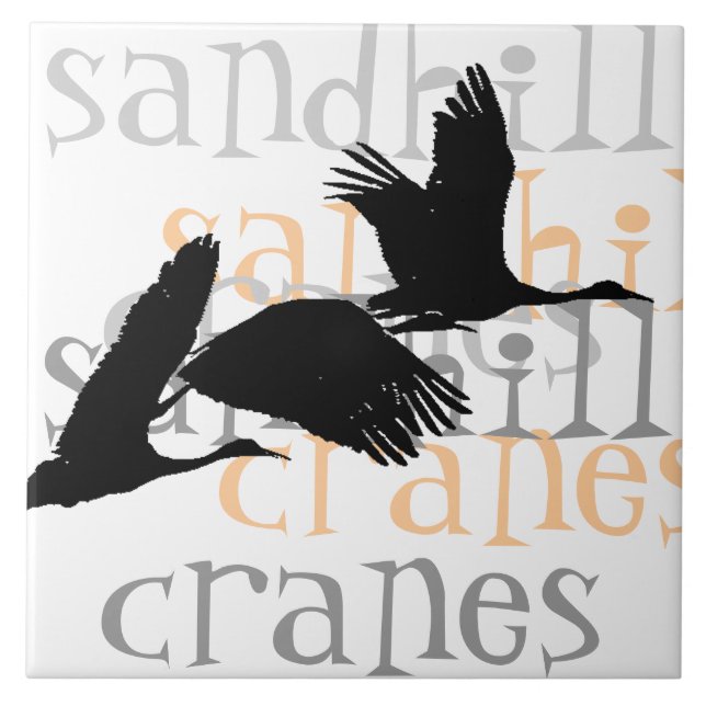 Sandhill streckt Fliese (Vorderseite)