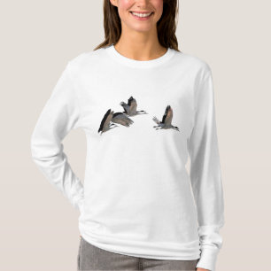Sandhill tend le cou le T-shirt