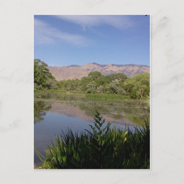 Sandia Mountains Postkarte (Vorderseite)