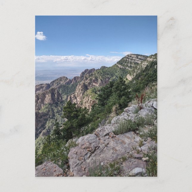 Sandia Peak Postkarte (Vorderseite)