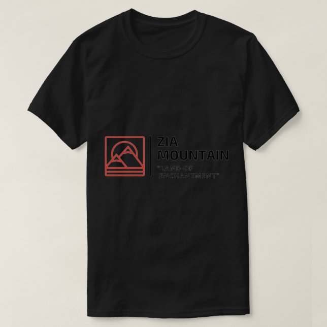Sandia und Zia New Mexico(1) T-Shirt (Design vorne)