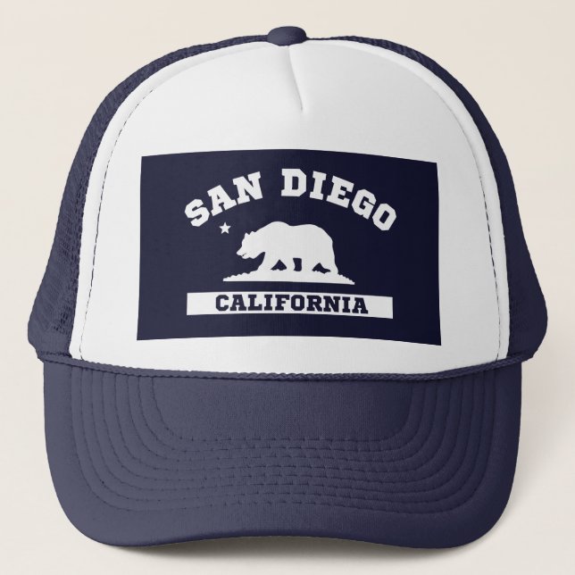 Sandiego California Truckerkappe (Vorderseite)