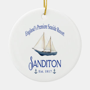 Sanditon Seaside Resort Keramik Ornament
