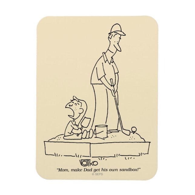 Sandkasten Magnet (Vertikal)