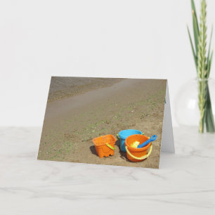 "Sandkasten-Tools" Dankeschön-Karte Karte