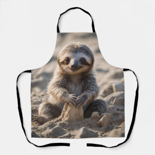 Sandküsten : Baby Sloth Gebäude Sand Castles, Schürze