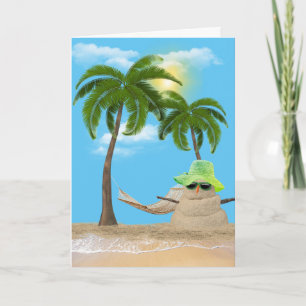 Sandman Tropical Anniversaire Avec Carte Palms