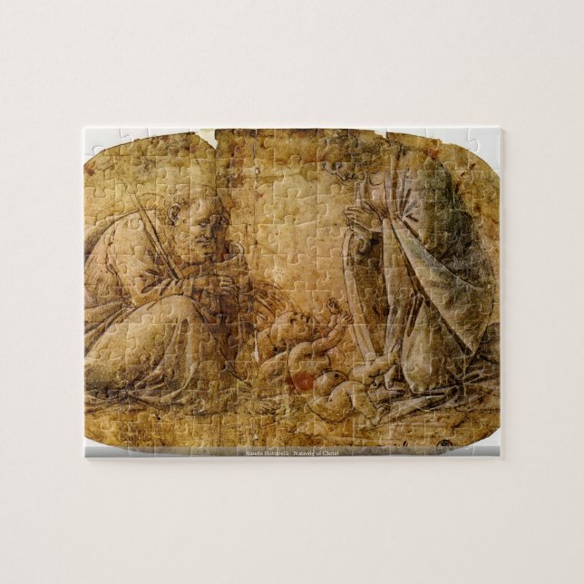 Sando Botticelli - Geburt Christi von Christus (Horizontal)