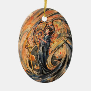 Sandolphon Keramikornament