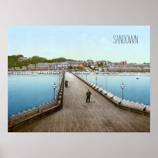 Sandown, England (1900) Poster (Vorne)