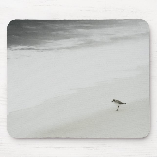 Sandpiper am Strand Mousepad (Vorne)