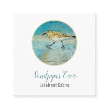 Sandpiper Bird Beach Coastal Rental