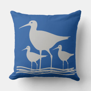 Sandpiper Ocean Birds Kissen