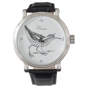 Sandpiper Shorebird Thunder_Cove Armbanduhr