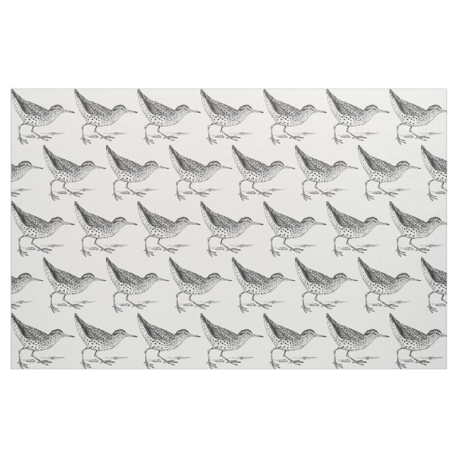 Sandpiper Shorebird Thunder_Cove Stoff (Fat Quarter (45,7 x 55,9 cm))