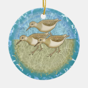 Sandpipers-Ornament Keramik Ornament