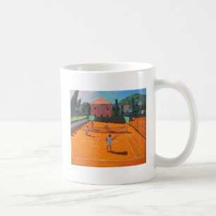 Sandplatz-Tennis Lapad Kroatien 2012 Kaffeetasse