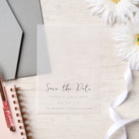 Sandra Classic Elegant Wedding Save the Date