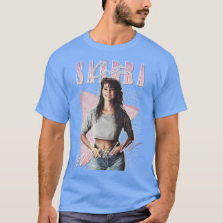Sandra Cretu 80er Retro Fan Art Design 1 T-Shirt
