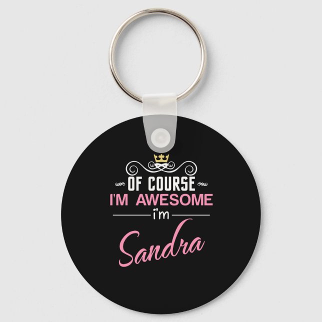 Sandra Natürlich bin ich Phantastisch Schlüsselanhänger (Vorderseite)