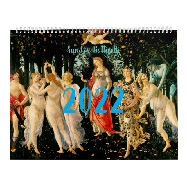 Sandro Botticelli 2022 Kalender (Titelbild)