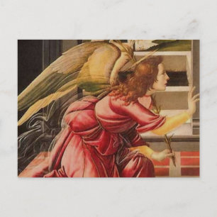 Sandro Botticelli - Angel (Delail) Postkarte