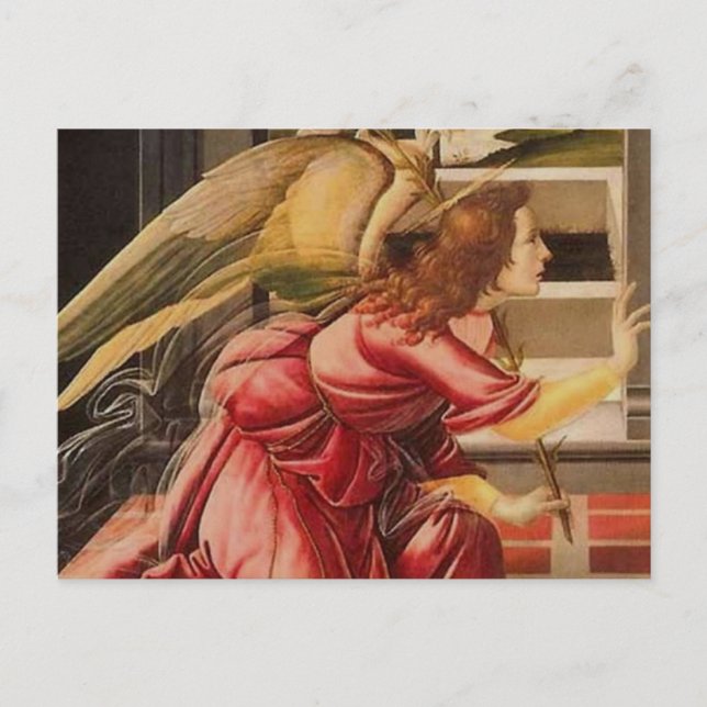 Sandro Botticelli - Angel (Delail) Postkarte (Vorderseite)