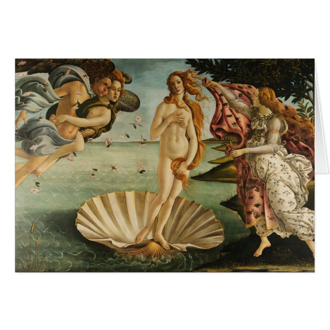 Sandro Botticelli - Die Geburt der Venus (Vorderseite (Horizontal))