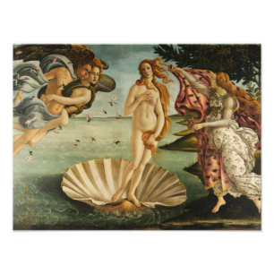 Sandro Botticelli - Die Geburt der Venus Fotodruck