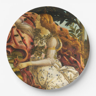 Sandro Botticelli "Die Geburt der Venus - Hora" Pa Pappteller