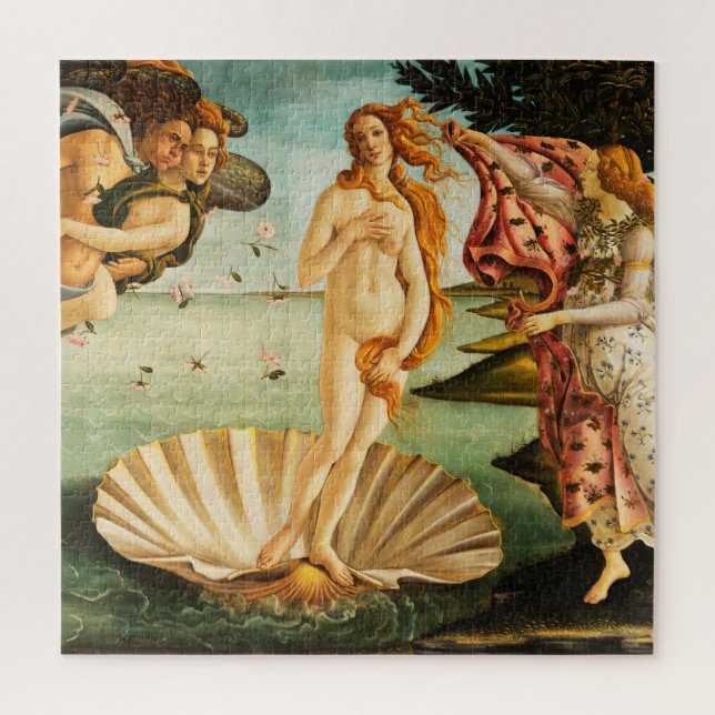 Sandro Botticelli Die Geburt der Venus Kunst (Vertikal)