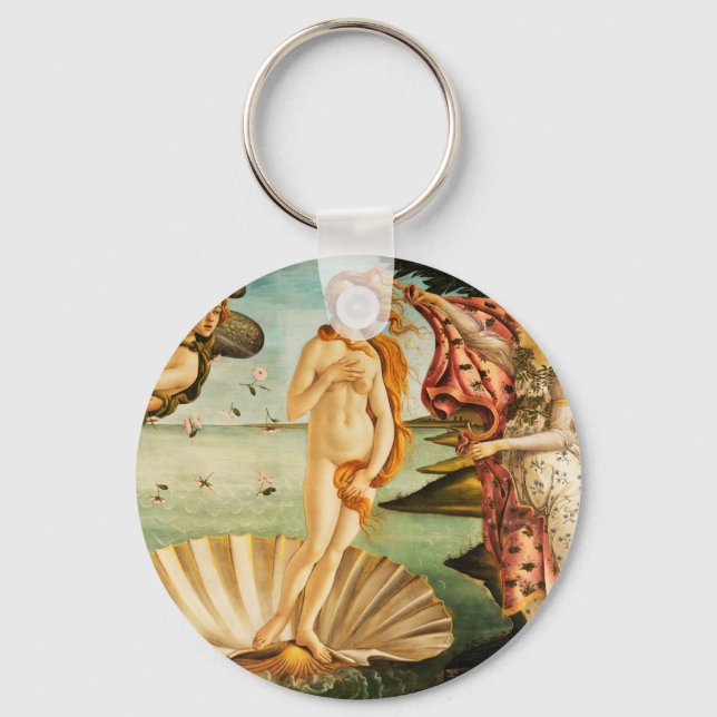 Sandro Botticelli Die Geburt der Venus Kunst Schlüsselanhänger (Vorderseite)