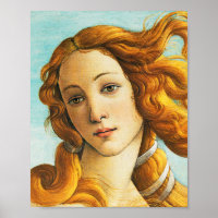 Sandro Botticelli Die Geburt des Venus-Gesichtsdet