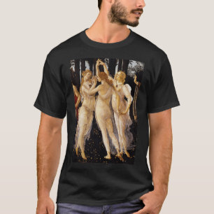 Sandro Botticelli Drei Grazien in Primavera T-Shirt