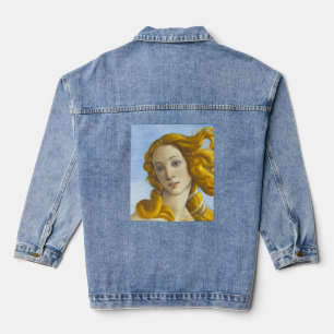 Sandro Botticelli - Geburt der Venus Detail Jeansjacke