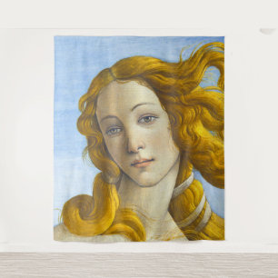 Sandro Botticelli - Geburt der Venus Detail Wandteppich