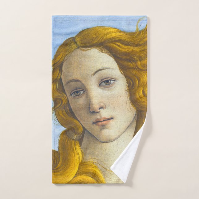 Sandro Botticelli - Geburt der Venus-Details Badhandtuch Set (Handtuch)