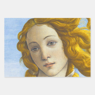 Sandro Botticelli - Geburt der Venus-Details Geschenkpapier Set