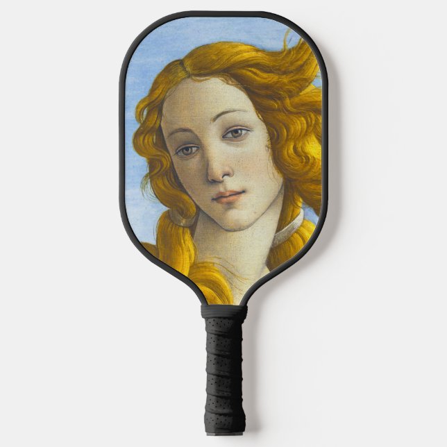 Sandro Botticelli - Geburt der Venus-Details Pickleball Schläger (Vorderseite)