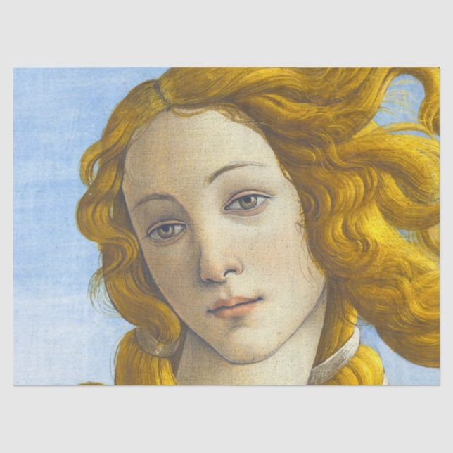 Sandro Botticelli - Geburt der Venus-Details Seidenpapier (Vorderseite)